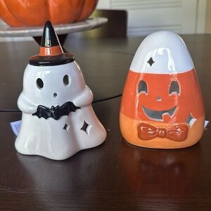 Target Bullseye light up ceramic ghost and candy corn 2024 Halloween decorations